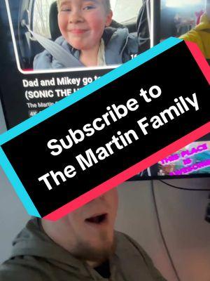 Subscribe to our family YouTube channel The Martin Family #fyp #foryoupage #daddyofive #do5 #youtuber @The Martin Family @Baby Don🕷️ @B3byjon @Ryan_Martin_ 