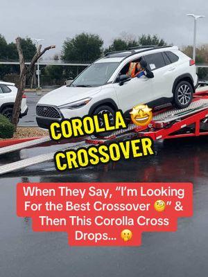 ✨ Might Be Obsessed with Corolla Cross ✨ … #toyota #corollacross #driving #delivery #sf #bayarea 