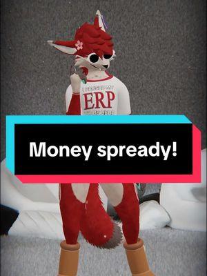 NEW MONEY SPREAD ASSET BY POINTLESS #vrc #vrcfurry #furryvrc #moneyspread #gumroad #jinxxy #pointlesscreations #fyp https://pointlesscreations.gumroad.com/