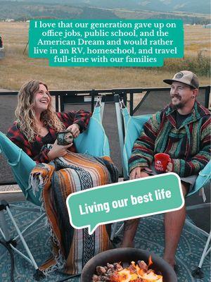 We realized a while ago that OUR happiness comes from adventuring and spending time with our kids, while they’re still kids. 🫶🏻 We had the big house and corporate jobs and we gave all that up to live in an RV, travel full-time, and live in the moment. This is our HAPPINESS, what’s yours? 🫶🏻🗺️🚌 #dayinthelife #travellife #wanderlust #rvlife #luxuryrv #adventure #nature #adventurelife #americandream #homeschool #livingourbestlife #happiness #travelgram #adventurefamily #nomadfamily #travelwithkids #familyadventures #familytravel #fulltimerv #rvliving #camp #rv #family #lovelife #growth #littlethings #slowliving #inspiration #nature 