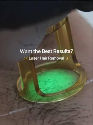 Want the best results for laser hair removal? ✨  #laserhairremoval #hairfree #hairremoval #laserclinic #trending #beauty #laser #skincare #smoothskin #ingrownhair #satisfying 