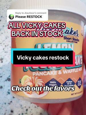 Replying to @Jkautiouz Vicky cakes pancakes mixes RESTOCK #pancakes #pancake #vickycakes @Vicky Cakes #sundaybreakfast #breakfast #breakfastfood #Foodie #FoodLover #breakfastideas 