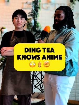 Anime Fans Are Everywhere Come With Me To @Ding Tea Katy To Ask Some Questions! __ Grand Opening 01.11.25 Here In Houston, Tx _ 🎙️Join the community to get more otaku and weeb content  ___ Tags 🏷️  #anime #animehottakes #bobatea #dingtea #foodinhouston #placestoeat #publicinterview 