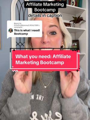 Replying to @CountryMomma3.REALTOR Here’s the details 👇 ✨ Affiliate Marketing Bootcamp ✨ 📅 Dates: January 13–17, 2025, at 10 AM daily (replays available) 💡 Strategy Sessions: 	•	Monday, January 20 at 8 PM CST 	•	Thursday, January 23 at 8 PM CST 🎁 PLUS 2 Bonuses 💥 Who’s it for? ✔️ Total beginners who have no clue where to start ✔️ Those who just got started and feel stuck ✔️ Anyone already making money but looking to scale 🌟 And it’s FREE! Plus, there’s more surprises waiting for you inside! If you’re ready to learn how to make extra money in 2025, don’t miss this.  👉 Share this video with someone who would benefit, and let’s crush it together this year! 🙌 #affiliatemarketingtips #howtostartaffiliatemarketing #howtomakemoneyfromyourphone #howtomakemoneyforbeginners  Affiliate marketing 