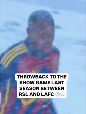 This snow game was something else. ❄️ Real Salt Lake would defeat LAFC 3-0 with all three goals coming in the first half 👏 #Snow #SnowDay #SnowGame #Snowy #MLS #SaltLake #SaltLakeCity #Utah #LAFC #RSL #SLC #MajorLeagueSoccer #USSoccer #USA #USASoccer #Soccer #soccertiktok