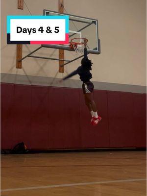 that post injury fear sumn else 😭 but aye! touched rim on Day 5 🙂‍↔️ Probably more in the tank but the stronger i get, the more confident I’ll be to explode up #dunkjourney #injuriessuck 