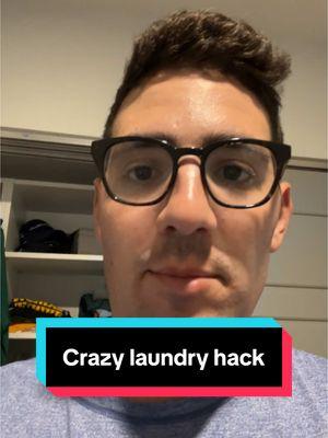 Crazy laundry hack #viral #trends #folder #shirts #clean 