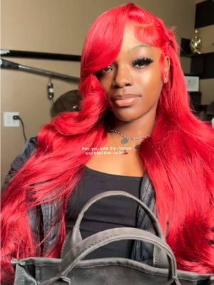 Its time to step out of your comfort zoneee 🍒! #redwiginstall #wiginfluencer #dailymotivation 