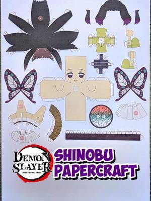 shinobu kocho in class uniform papercraft #shinobu #shinobukocho #demonslayer #kimetsunoyaiba #kimetsu_no_yaiba #kimetsu #anime #papercraft #figure #manga #art #craft