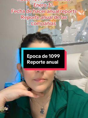 Fecha de reportes anual para las compañías y época de 1099 , para los 1099 fecha límite es 31 de enero  #camioneros #camion #compañia #transport #transporte #DespachoDeCamiones #estadosunidos🇺🇸 #reporteanual #1099 #compañias 