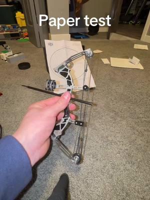 This might be the coolest thing I own?! #nitrolve #3dprinting #fypシ゚viral #massive #bow #mini #compoundbow 