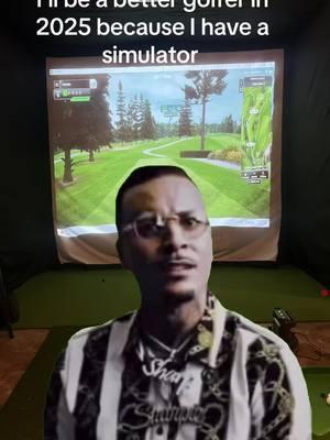 Just when I think “oh I got it” #golf #golftiktok #golfsimulator #skytrak #newyearnewme 