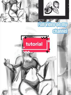 link to my yt on my profile :")  #arttutorial #digitalarttutorial #digitalartist #smallartist #artfyp 