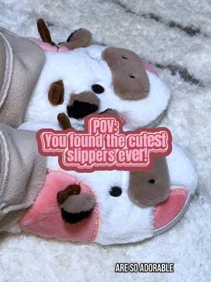 The cute cow slippers are my go to slippers right now. #cowslippers #cuteslippers #slippers #giftguide #parati 