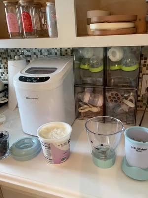 I love to use my @nutribullet Baby to make my flavored yogurt! Quick & easy #babyfood #babyfoodmaker #babyfoodproducts #nutribullet #nutribulletbaby #babyproducts #babyproductsyouneed 