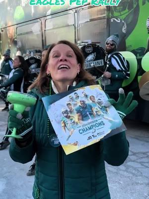 Philadelphia Eagles Pep Rally! Go Birds 🦅 #philadelphiaeagles   . . . . . . . . . . . . . . . . . . . . . . . . . . . . . . . . . . . . . . #margaritareviews #margaritareview #fyp #gabbingwithgramarita #gramarita #fyppppppppppppppppppppppp #gobirds #gobirds🦅 #eaglesnation #wednesday #peprally #peprallyfun #peprallydance #hughdouglas #playoffs #nfcchamps #nfl #NFLPlayoffs #philly #phillytok #phillysports #eaglesfans #eaglesfootball #eaglesfans @Philadelphia Eagles @Saquon #fypシ゚viral #fypage #flyeaglesfly 