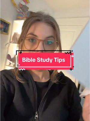 Just some Bible study tips that work for me!  #biblestudy #biblestudytips #biblereadingtips #biblereadingtiktok #christiantiktok #theologytiktok #theologymatters 