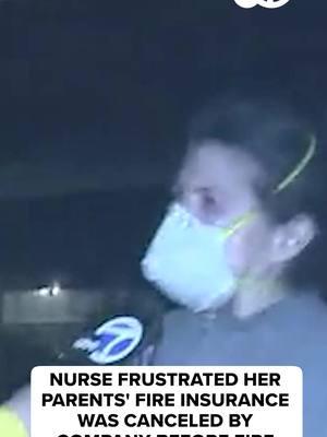 A local ER #nurse was doing all she could to #save her 90-year-old parents' #Home in #HastingsRanch as the #EatonFire ravaged the area. Amid the firestorm, she expressed frustration that her elderly parents' #insurance company had recently canceled their #fire coverage. #HomeInsurance #CaliforniaFire