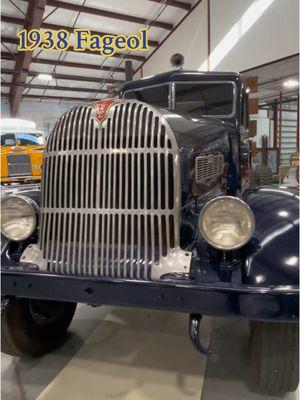 Let's take a look at our 1938 Fageol! This powerhouse of a truck used to be an off-road logging truck before joining our collection at the Iowa 80 Trucking Museum. Engine: Cummins Model H 6 Cylinder Transmission: 12 Speeds Forward – 4-Speed Transmission with 3-Speed Auxiliary #iowa80truckingmuseum #truckmuseum #truckhistory #trucking #oldtrucks #Fageol #iowa80