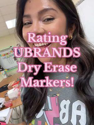 🥰🥰🥰 #dryerase #review #rating #ubrands @The Official U_Brands #teacher #writing #chalk #dryerasetok #chalktok #series 