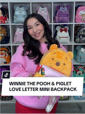 Calling all Winnie The Pooh and Piglet fans! Look at how cute is this Disney Winnie The Pooh & Piglet Love Letter Cosplay Mini Backpack! 🧸✨ It’s in-stock now so let us know what you think about it! #707street #707club #loungefly #disney #distok #winniethepooh #piglet #ValentinesDay #TikTokShop #SmallBusiness #smallshop 