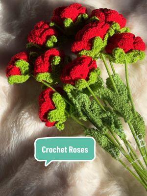 🌹 #crochetroses #ValentinesDay #valentinesdaygift #roses 