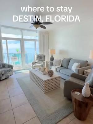 These views are everything!! This is our new Jade East condo named “Jade by the Sea” 🌞🏝️ #destinflorida #destinfloridavacay #destinfloridabeach #destinairbnb #wheretostayindestin 