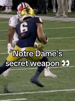 Jordan Faison might be the best athlete in the country 🤫 #notredame #notredamefootball #lacrosse #cfb 