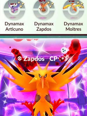 DYNAMAX LEGENDARY POKÉMON ANNOUNCED #pokemongo #pokemon #pokemontiktok #pokemoncommunity #pokemongoevent #shinypokemon #pokemongoupdate #legendarypokemon Dynamax Legendary Zapdos, Articuno, and Moltres coming to Pokémon GO! 