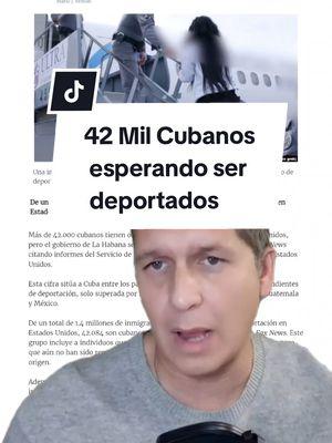 42 Mil Cubanos esperando ser deportados #cubanos #cuba #deportados #migrantescubanos #cubanosenmiami #asilo #ajustecubano #i220a #todossomosmigrantes 