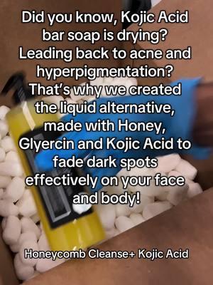 #kojicacid #kojicacidsoap #darkspottreatment #darkspotskincare #skincarefordarkspots #brighteningskincare #skinbrightning 