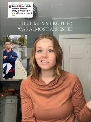 Replying to @leafsheep and if I was just a little bit faster, I would’ve witnessed the whole thing 👀 #storytime #mybrother #downsyndrome #arrested #funny #relatable #marathon #marathonrunner 