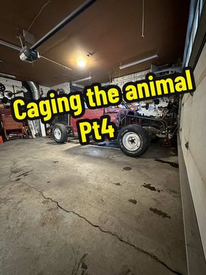 Day 4 of building the cage in the old red c10 Animal! #2025 #squarebody #chevy #c10 #drift #rollcage #animal #racetruck #welding #fabrication #tubebending #betterthanbefore #progress #ivelivedathousandlives 