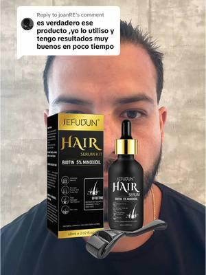 Replying to @joanRE con este #serum para el crecimiento de la #barba muchas personas han encontrado la solución para incentivar el crecimiento de cabello #serum #barba #serums #haircare #menhairgrowth #menhair #beardgrowth #beard #hairgrowth #minoxidil #beardstyle #haircareroutine #beardlook #beardmen #beardtok #viralvideo #trendy 