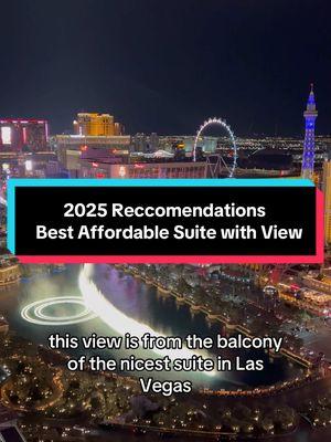 I just wrapped up an entire year of seeing shows, dining in the best and worst restaurants, staying in the dirtiest and cleanest hotels in Las Vegas. Here are recommendations for your 2025 travel itinerary. The best and most luxurious suite in Las Vegas at an affordable price point is the Fountain View Terrace Wraparound Suite at Cosmopolitan. At just below $500 starting rate this is the most “bang for your buck” in terms of spacious, clean luxury, views and amenities. Whether you’re looking for the perfect holiday fireworks view, a romantic getaway or honeymoon room or a party pad for your bachelor or bachelorette group, this room checks all the boxes. Add this to your list of best inexpensive hotel suites in Vegas. #hiddengems #vegas #lasvegas #vegasstarfish #vegassuite #vegashotels #vegasvacation #thingstodoinvegas #vegaslocal #vegashoneymoon #vegasfun #wheretogoinvegas #vegasluxury #vegashiddengem #vegasgirlsnightout #roomwithaview #bestview #romanticgetaway #valentinesgetaway #cosmopolitanlasvegas #whattodoinvegas #vegaslocals #vegasbacheloretteparty #vegasgems #bestofvegas  #vegasexperience  