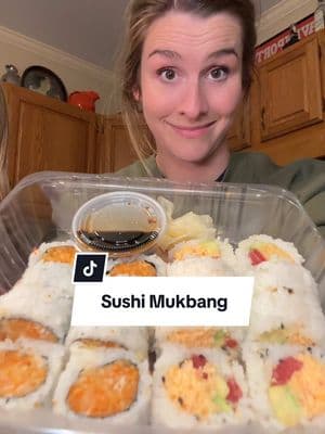 Sometimes ya need sushi in yo life #sushi #sushimukbang #shogun #rolls #mukbang #nola #eatingasmr #sushiroll 