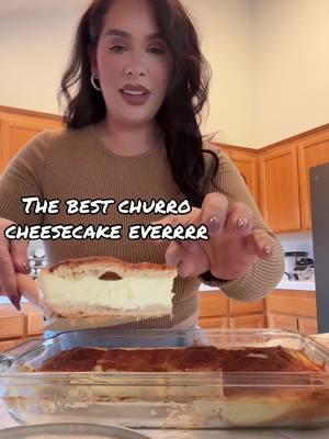 You definitely need to make it. Recipe is a few videos before this one 🙌🏻😻 #ChurroCheesecakeRecipe #MamaG 