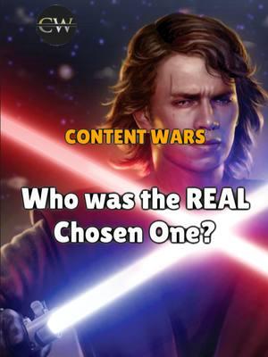 Was the Chosen One Anakin or...? #starwars #Anakin #Leia #Luke #Skywalker #starwarstiktok #jedi #chosenone_tiktok#contentwars #starwarstiktok #darthvader