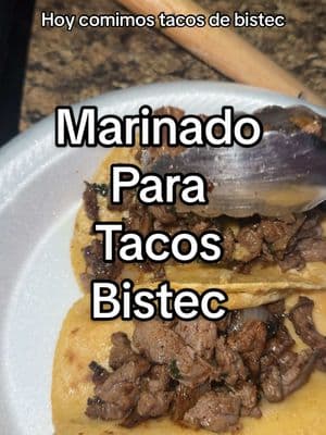 Receta del marinado>>> •3 lb de carne picada •1/2 cebolla •2 cdas de cilantro •1/2 taza de jugo de piña •1 sobre de sazon goya •sal y pimienta al gusto •poco de ajo en polvo •1 chorro de aceite.   #platillos #comida #recetas #tacos #food #timtokfood #gaviotitaa 