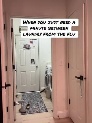 Mom life. Flu A can suck it. #flu #flua #momlife #laundry #neverending 