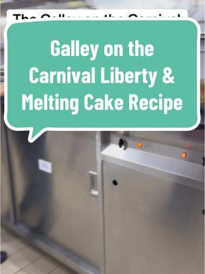 Here is the Galley also known as the Kitchen on the Carnival Liberty!  If you do Chefs Table you actually get to see the kitchen & they teach you how to make the Chocolate Lava Cake that everyone loves.  Plus they give you the recipe so you can make it at home! The recipe might or might be included in this video.  #cruise #cruisetok #carnival #carnivalliberty #galley #kitchen #dessert #cruisefood 