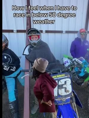 It’s so painful 😭🥶🤣 #motocross #girlsthatride #fyp 