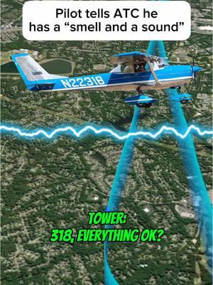 I had my first real in-flight “scare” as PIC in September. I took off with a friend from PDK and was flying north when I heard a pop, immediately smelled exhaust, my CO detector started going off, and I heard an unusual rhythmic clacking sound. I immediately cleared right, started a turn back to the airport, and called tower. That’s where this video begins. As it turns out, my muffler had failed (photos at the end). It’s possible that prolonged flight could have caused damage to cylinders with the reduced back pressure, but we were likely never at real risk of losing the engine. I of course didn’t know that at the time. The tower controllers at PDK were excellent as always, and all ended well. #aviation #atc #pilot 