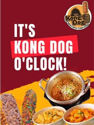 Time to order your favorite Kong Dog at your local Kong Dog! What will you be ordering?  #kongdog #kongdogus #corndog #kstreetfood #korean #koreancorndog #kcorndog #tteokbokki #yum #explore #Foodie #ramen #alwayshungry #fyp #hotcheetos #doritos #hotdog #newyork #newjersey #nebraska #rhodeisland #chicago #virginia #boston 