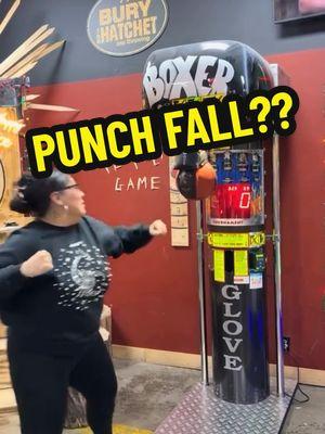 HER BODY SAID NOPE?  #boxing #boxingtraining #funnyfails #arcade #fypシ #punch #share  #strengthtraining #laugh #powerfulpunch #puppet #tagsomeone #taebo #mmafighter #workout #puppets #tagafriend  #blooobthealien #duet  #react 