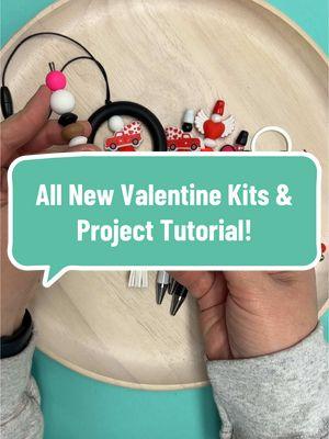 💌 6 NEW Valentine DIY Project Kits have hit the site!! Here’s a Tutorial for assembling them. Photos and links to each kit can be found on our website blog. Happy Crafting! #siliconebeadsupply #SmallBusiness #smallbusinesscheck #beading #beads #beadingtiktok #craftsupplies #craftsupplycheck #beadingtutorial #bubblegumbeads #acrylicbeads #siliconebeads #abcbeadsupply #crafty #valentinecraft #valentinediy #valentinesdiy 