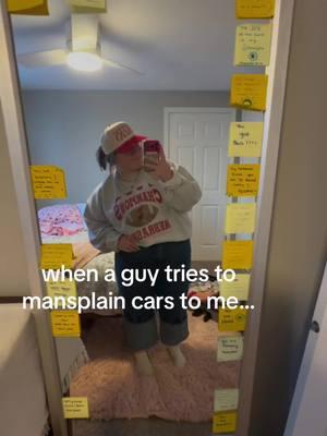 not pictured are the tears every time my car makes a weird sound…🥳🥹#funny #cars #mansplain 