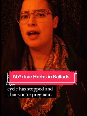 How do folk songs transmit histories of abortion and the uses of abortive herbs? This song, “Let No Man Steal Your Thyme,” uses layered puns to communicate experiences about how to resolve unwanted pregnancies. Women are warned to let no man steal their thyme/time. In some contexts a few hundred years ago, singers would have understood thyme as an herb that helped to regulate menstrual cycles- so in this case, stolen thyme could mean your cycle has stopped! In the place of thyme, rue spreads… and rue was historically used as an abortive herb. A song like this one would have helped everyday people to understand their options when they found themselves “in trouble.”  *I’m NOT endorsing the use of herbal abortifacients- which can be extremely dangerous, especially if taken with no guidance- don’t do it! But we do have a right to understanding these histories* We’ll be exploring songs like this one in my course Badass Women in Folk Song. Learn a one-of-a-kind collection of songs from Scotland, England and Appalachia all about creative, cunning and subversive women- and get lots of history along the way. We start the week of January 12th, so sign up now! Lynk in my byo! **I’ve just added an additional experience for the course: We’ll have a special guest lecture about how women have used literature and plant metaphors to talk about their experiences of abortion and miscarriage, to parallel our studies of abortifacients and coded language in folk song.**  ##abortionrights##mybodymychoice##roevwade##abortionstories##jancecollective##peopleshistory##folksong##feministfolk##feminist##fiercewoman##matriarchy##womeninmusic##womenoffolk##womensstruggles##womensrights##womenshistory##feministhistory##divinefeminine##reproductiverights##feministmusic##bard##medievalwomen##folksongs##righttochoose##transhistory