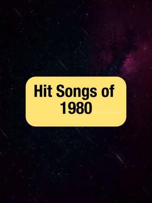 Hit Songs of 1980: #christophercross #dianaross #blondie #themanhattans #airsupply #80s #80smusic #1980s #1980smusic #1980 #80svintage #80svibes #80sbaby 