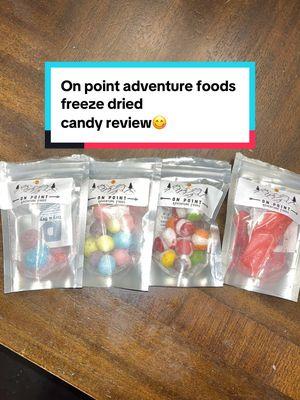 I will definitely be purchasing more @On Point Adventure Foods #freezedrycandy #candyreview #freezedriedadventures #onpointadventures #freezedriedcandy 